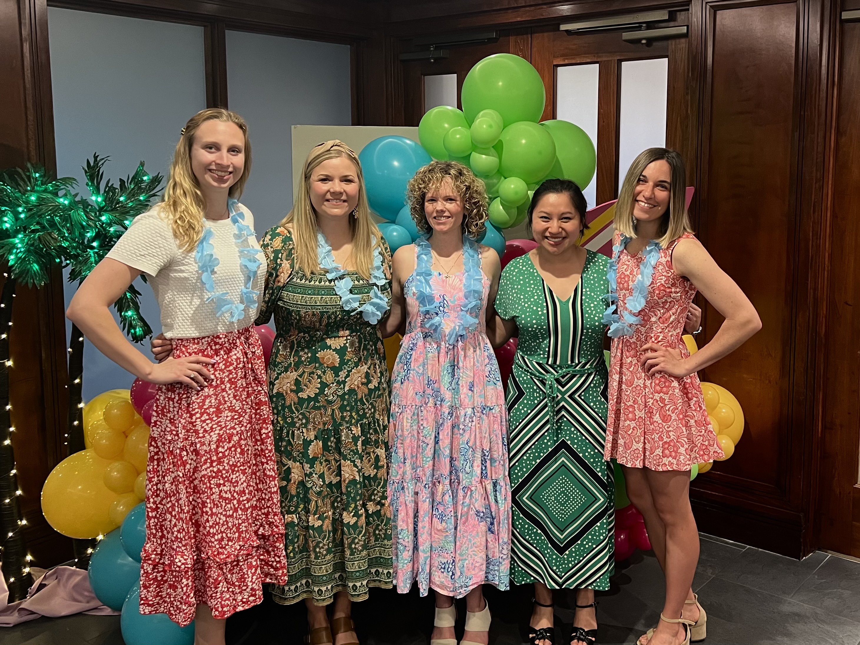 Kutak Rock attorneys from left to right: Independence Talken, Caitlin Gustafson, Michelle Pernicek, Emma Franklin, Skylar Young