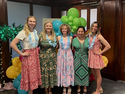 Kutak Rock attorneys from left to right: Independence Talken, Caitlin Gustafson, Michelle Pernicek, Emma Franklin, Skylar Young