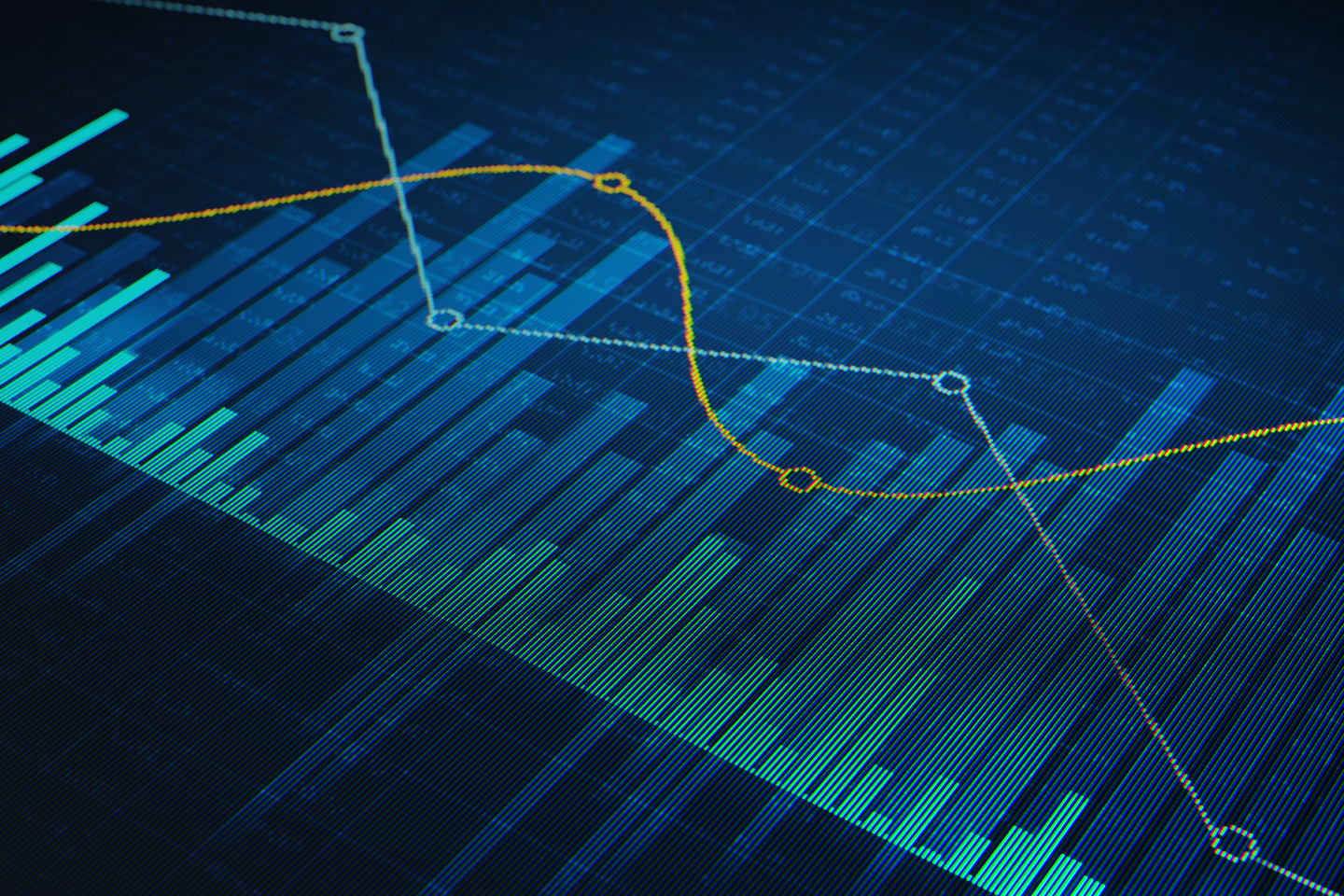 Investment attorney screen with charts