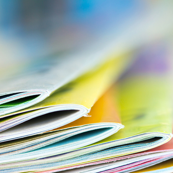 Colorful publication booklets