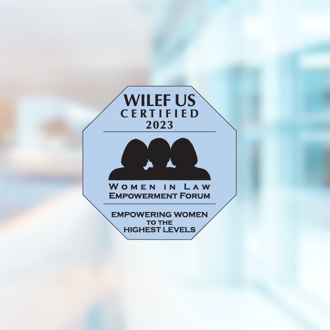 WILEF Certification badge
