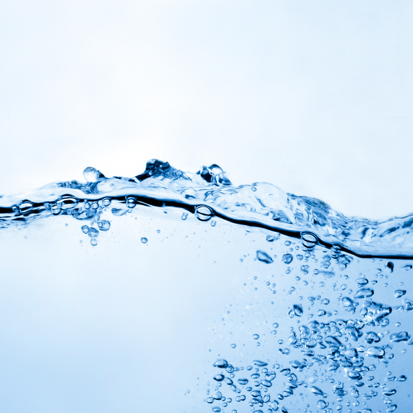 Employee benefits blue water drops