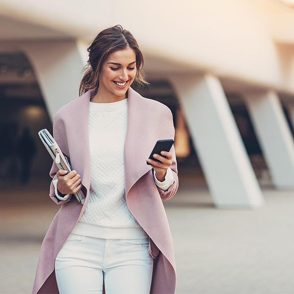 Woman on Phone