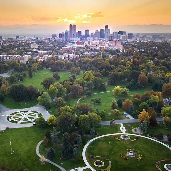 Denver Colorado Skyline