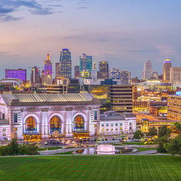 Kansas City Missouri Skyline