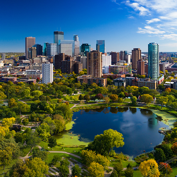 Minneapolis Minnesota Skyline